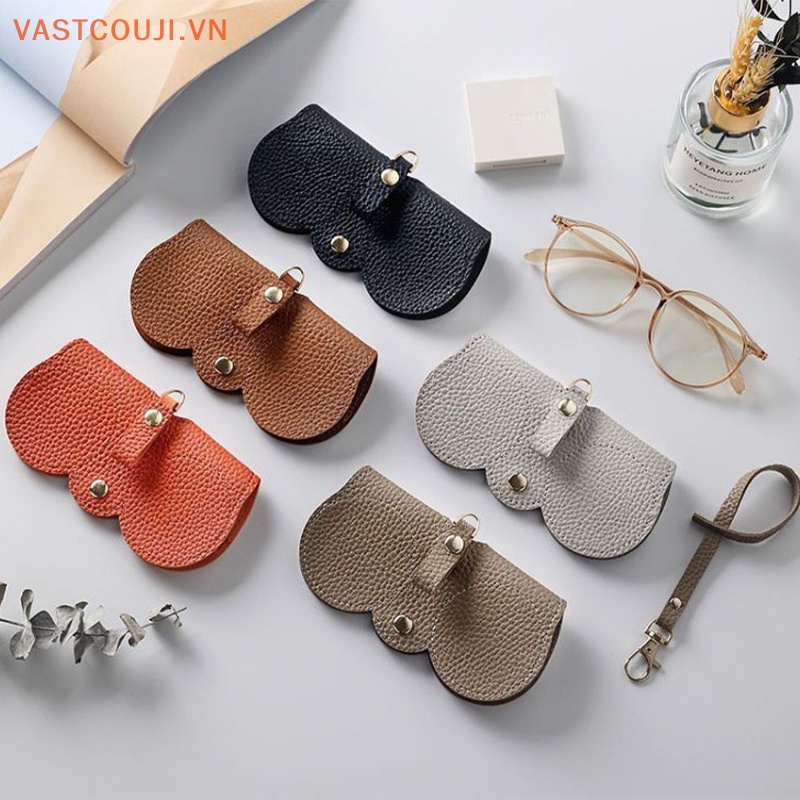 1 Túi Da Thủ Công Đựng Mắt Kính Phong Cách Retro