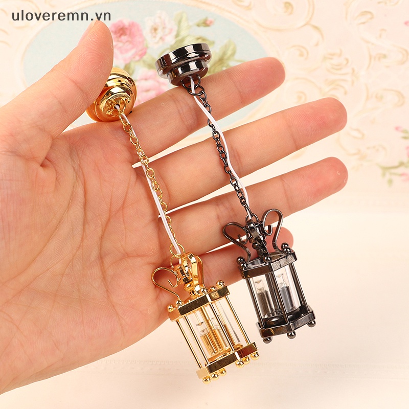 Mô Hình Đèn Trần Bằng Kính Tỉ Lệ 1: 12 Trang Trí Nhà Búp Bê