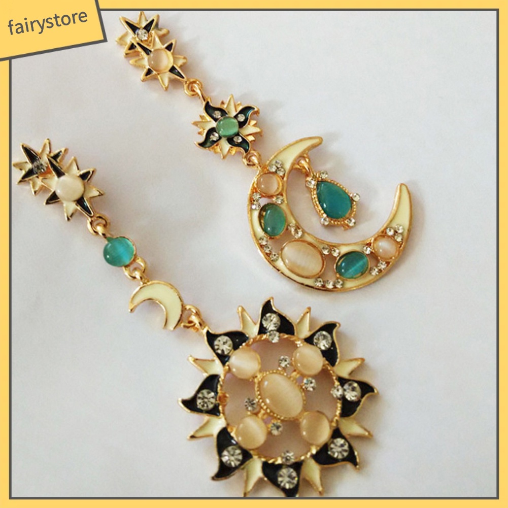 Bông Tai Hình Ngôi Sao / Mặt Trời Thời Trang Dành Cho Nữ