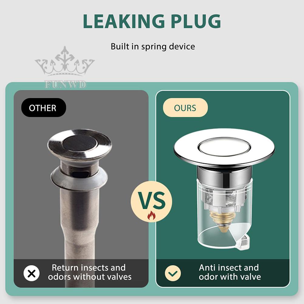 Bộ Lọc Bụi Bẩn Bồn Rửa Chén Bằng Đồng Thau 62x65x32mm ABS (Van)