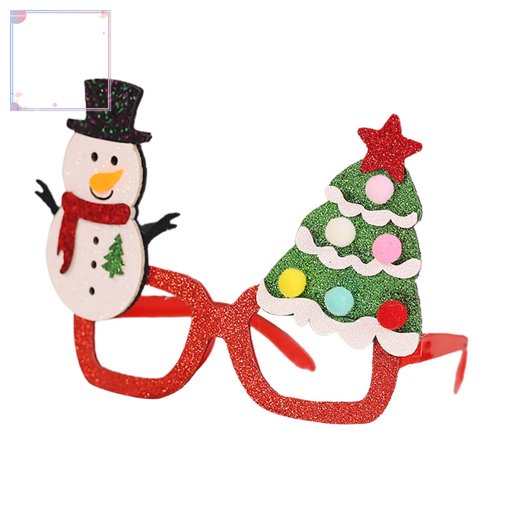Mắt Kính Hình Ông Già Noel / Người Tuyết / Nai Sừng Tấm Dùng Làm Đạo Cụ Chụp Ảnh Cho