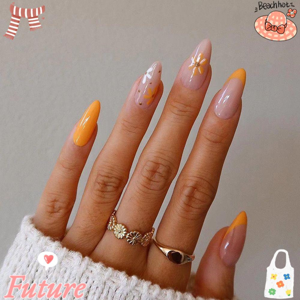 Hộp 24 Móng Tay Giả Thời Trang Cho Nữ