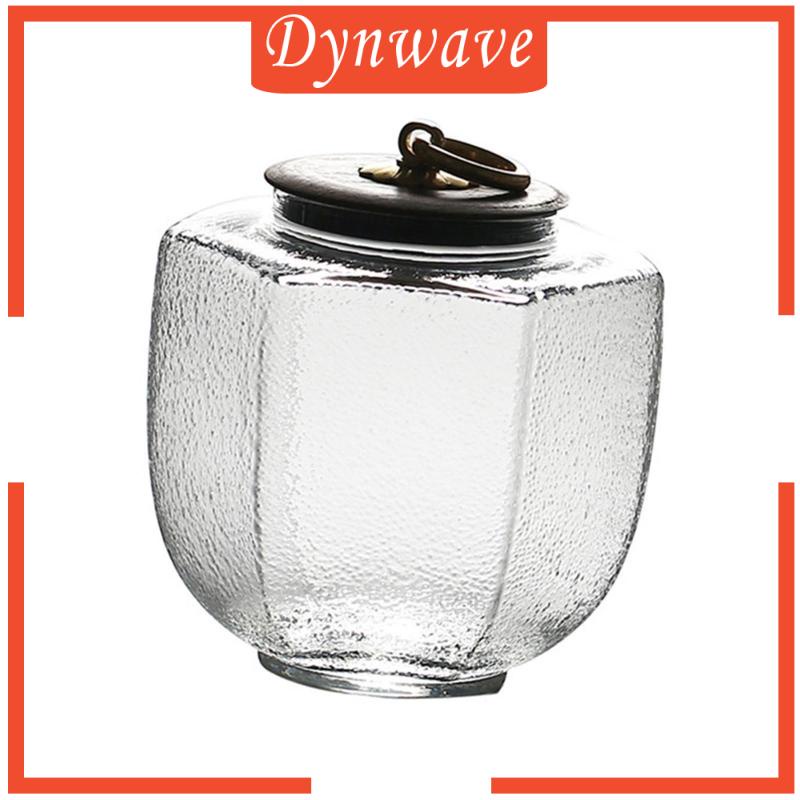 Hũ Thủy Tinh Tròn Đựng Trà / Thức Ăn Phong Cách Retro Cho Phòng Bếp / Phòng Ăn