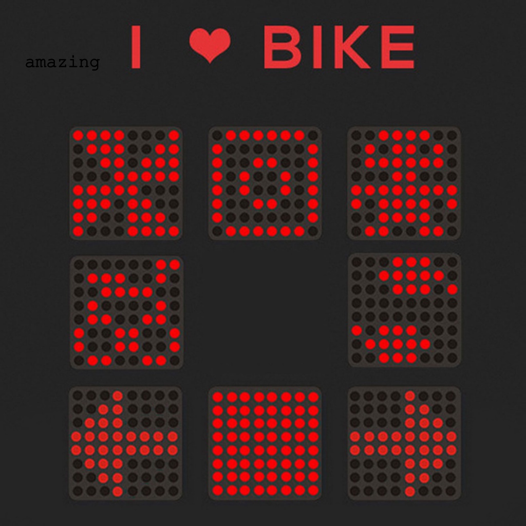 Đèn Đuôi Xe Đạp Cảm Ứng Thông Minh Sạc USB