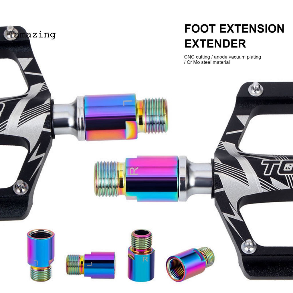 Bộ 2 Miếng Đệm Nối Dài Bàn Đạp Trái Phải Cho Xe Đạp Leo Núi