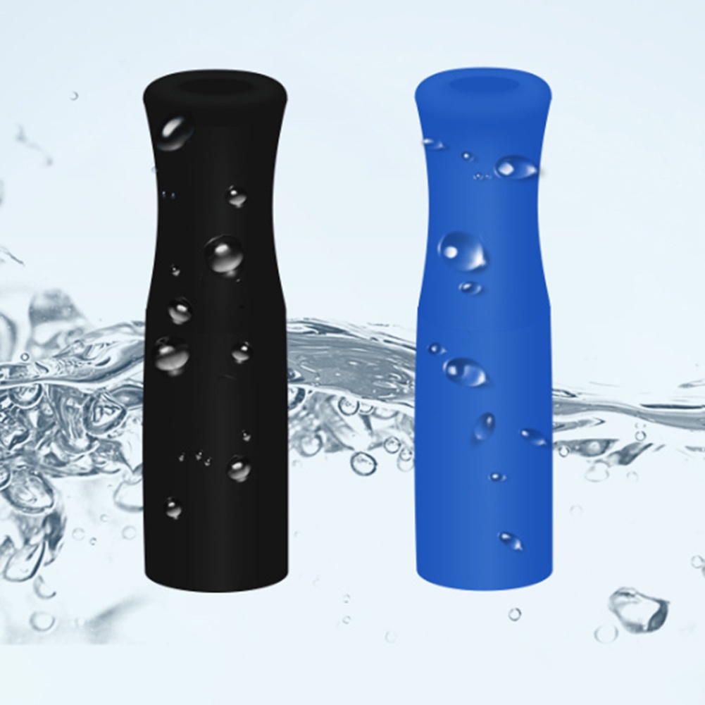 Nắp Đậy Ống Hút Bằng Silicone Và Thép Không Gỉ Chống Bỏng