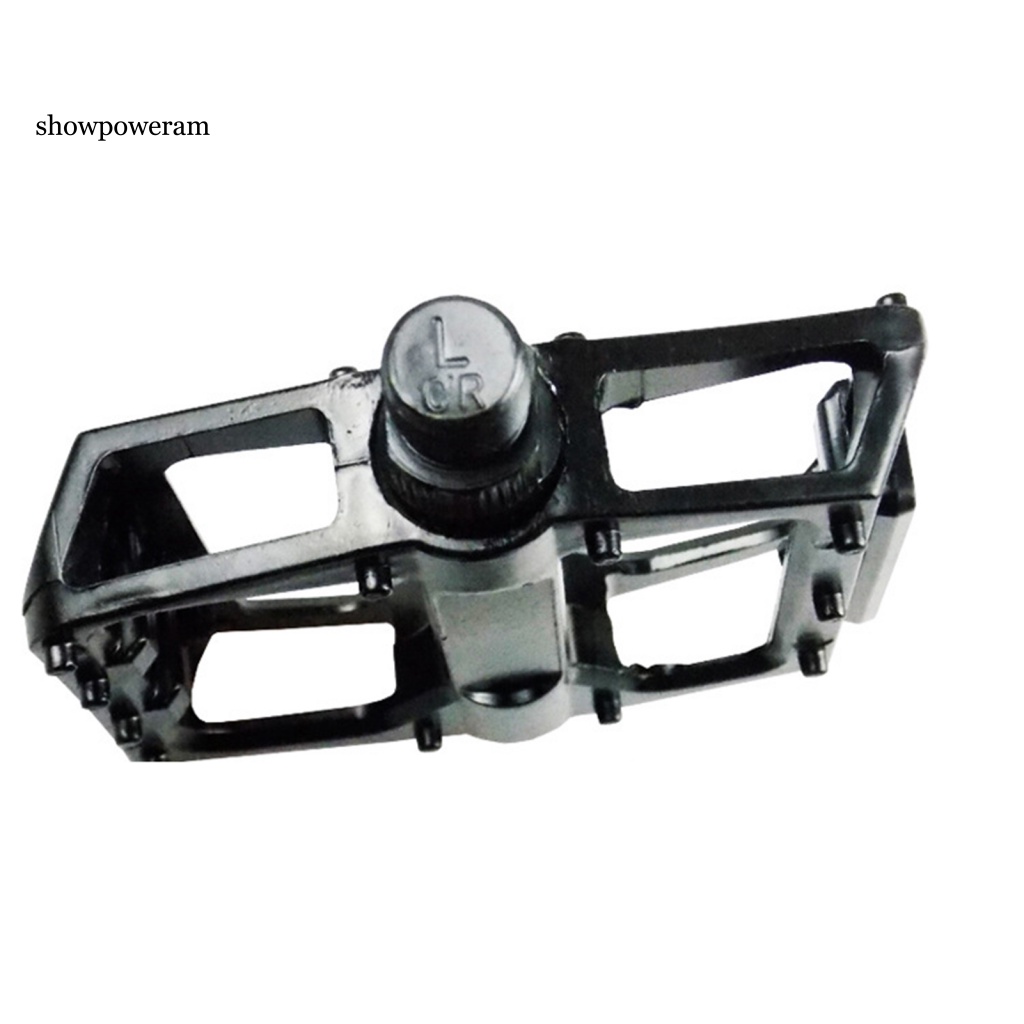 Set 2 Cặp Bàn Đạp Xe Đạp Leo Núi Bằng Hợp Kim Nhôm Rộng Rãi Chống Trượt