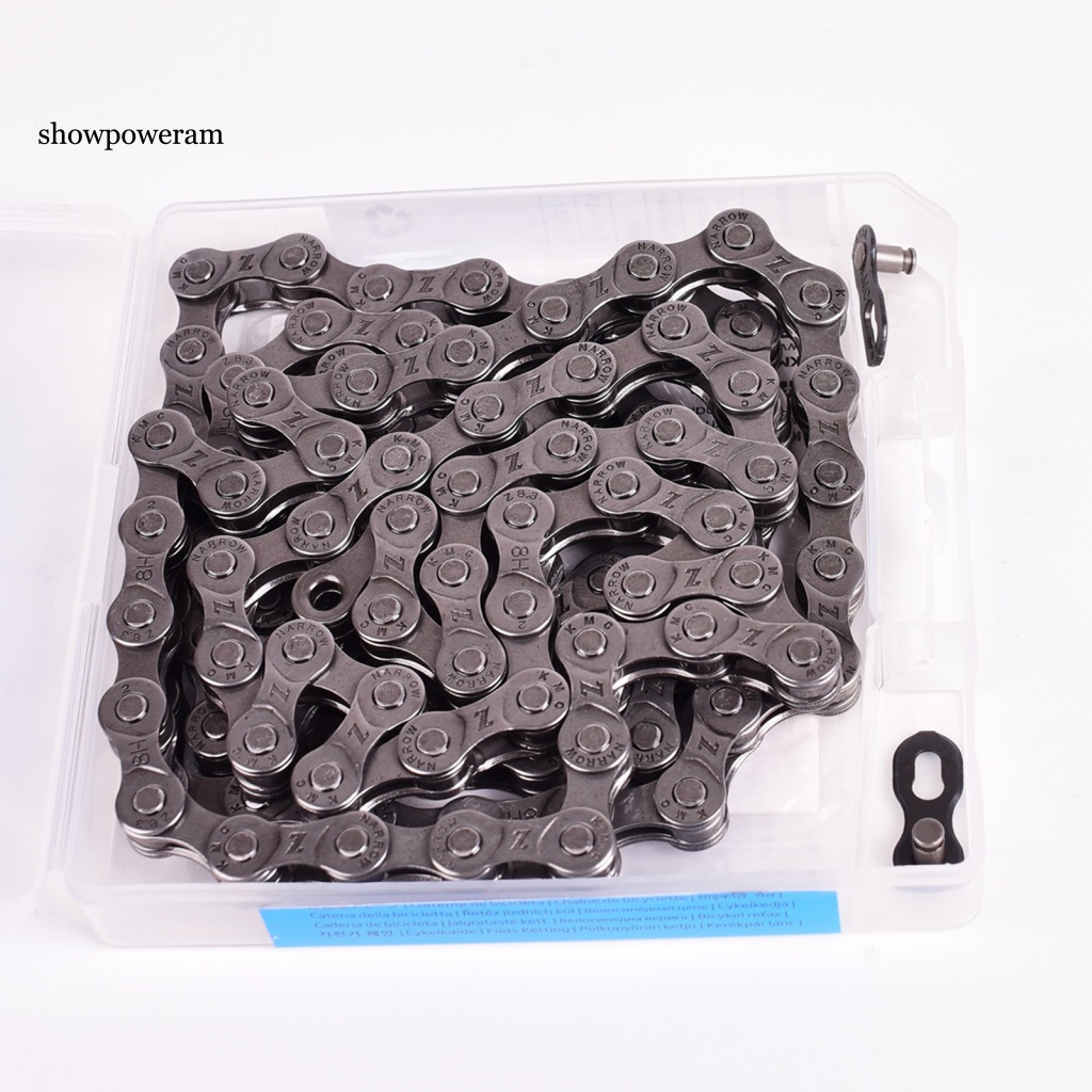 Dây Xích Xe Đạp Leo Núi Siêu Nhẹ 8 Mức Tốc Độ Gấp Lại Được 116 Mắt Xích