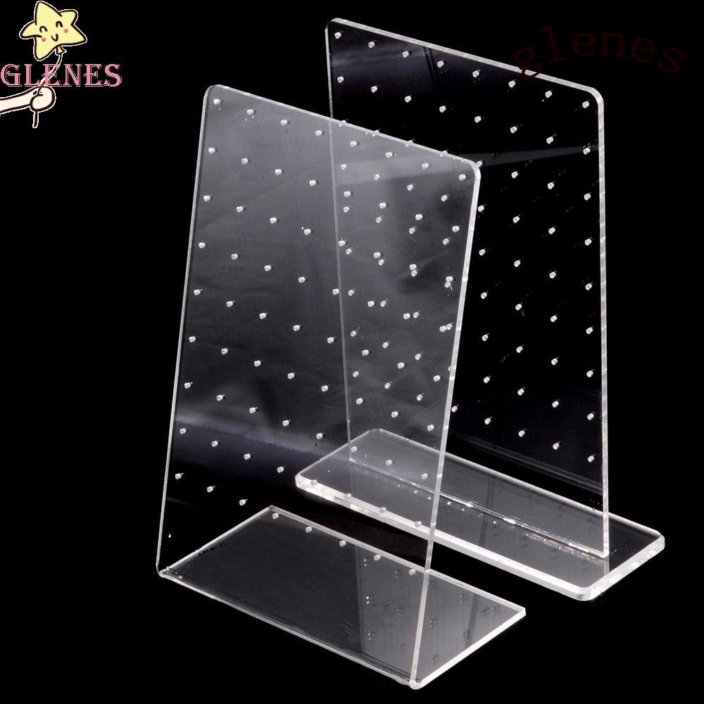 Giá Trưng Bày Khuyên Lưỡi 2-7 Tầng Bằng Acrylic Trong Suốt Đơn Giản