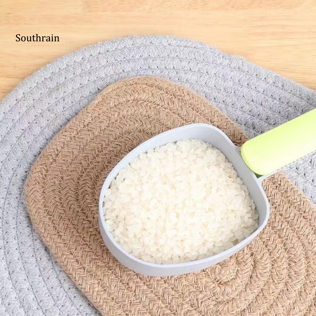 Bộ 2 Muỗng Xúc Thức Ăn Cho Thú Cưng Tay Cầm Dài Thoải Mái