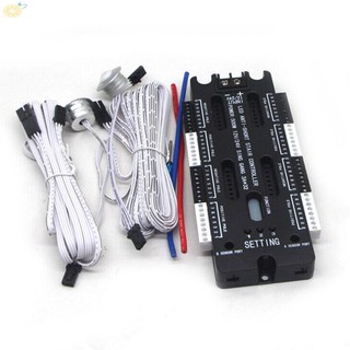 【VARSTR】LED Motion Sensor Controller for Staircase with 32 Channels Dimmer and Indoor PIR Night Light