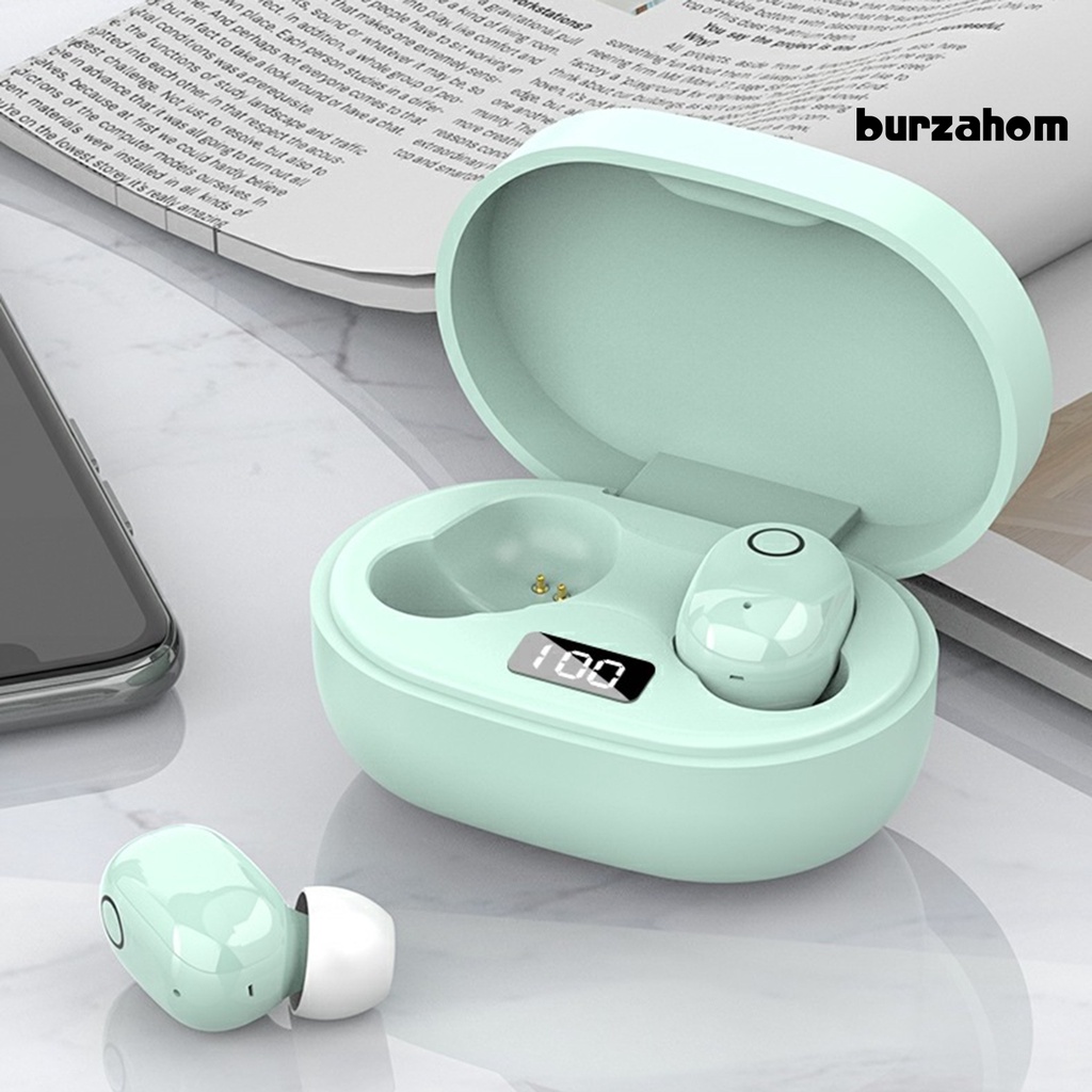 1 Bộ Tai Nghe Không Dây Bluetooth 5.2 Âm Thanh Nổi Màn Hình LED Kỹ Thuật Số Giảm Tiếng Ồn Chất Lượng Cao