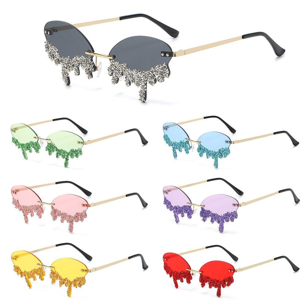 Kính Mát Đính Đá Thời Trang Dành Cho Nữ