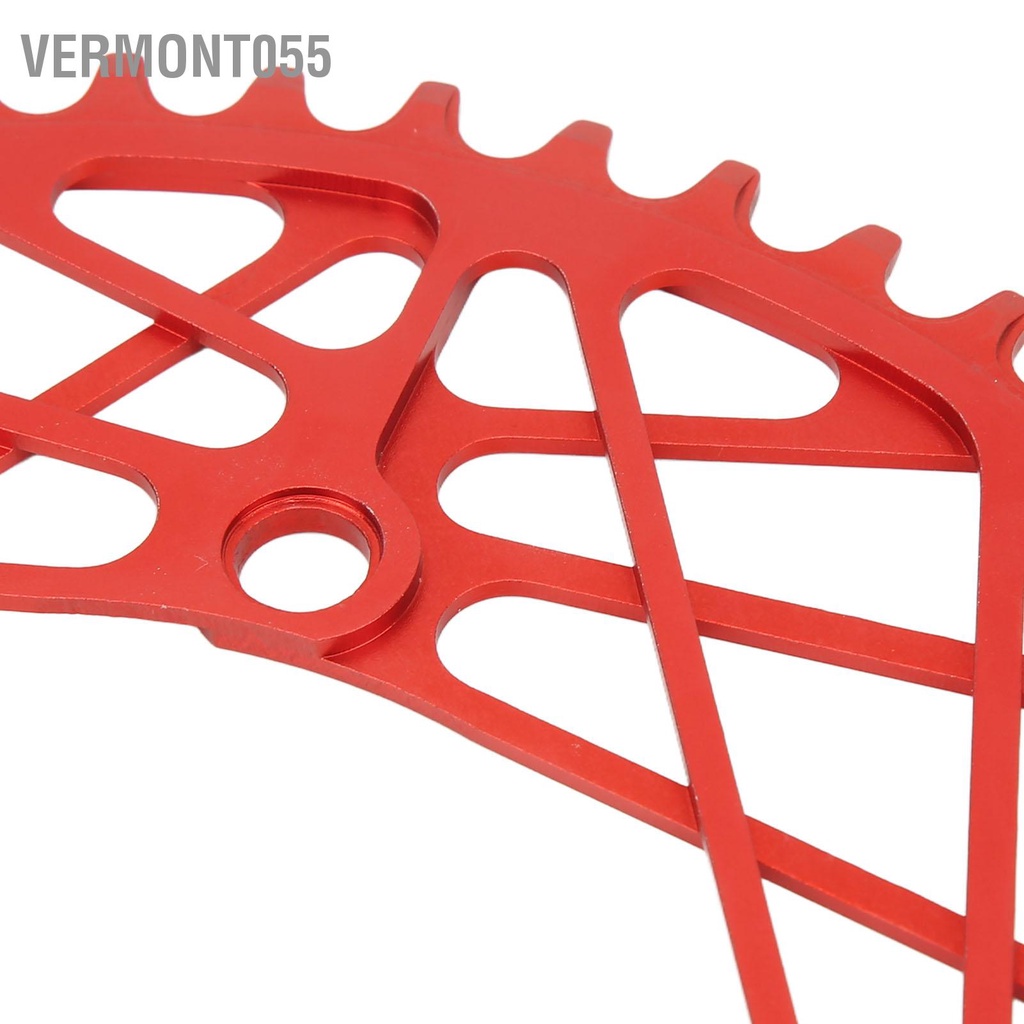 Vermont055 Xích Xe Đạp 56T Hợp Kim Nhôm Nhẹ Chống Mài Mòn Bánh Quay Tấm Thay Thế