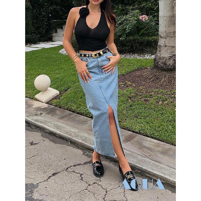 Áo Hai Dây Croptop Ôm Dáng Màu Trơn In Họa Tiết Hoa 3D Mùa Hè Cho Nữ