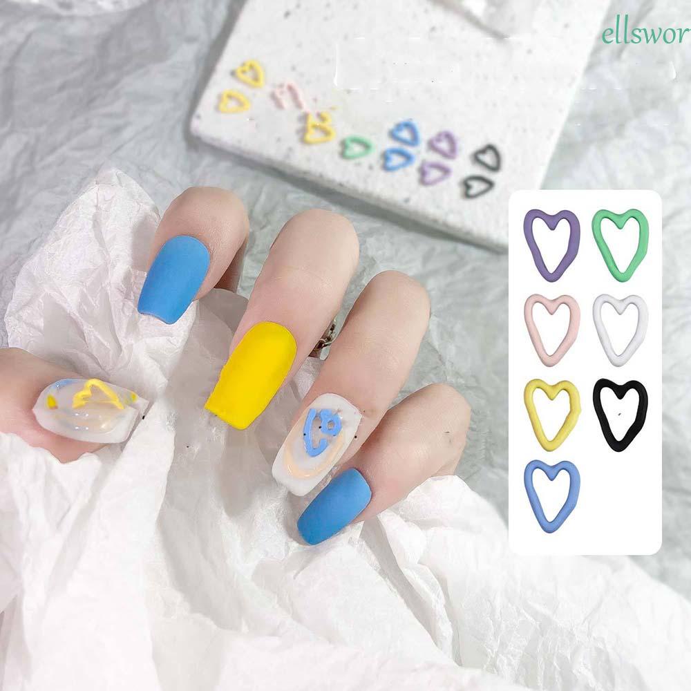 Phụ Kiện Trang Trí Móng Tay 3D DIY Nhiều Màu Sắc Thời Trang