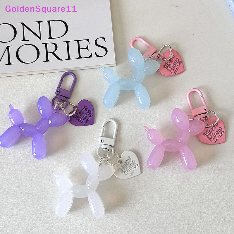 1 Móc Khóa Hình Cún Và Bong Bóng Dễ Thương