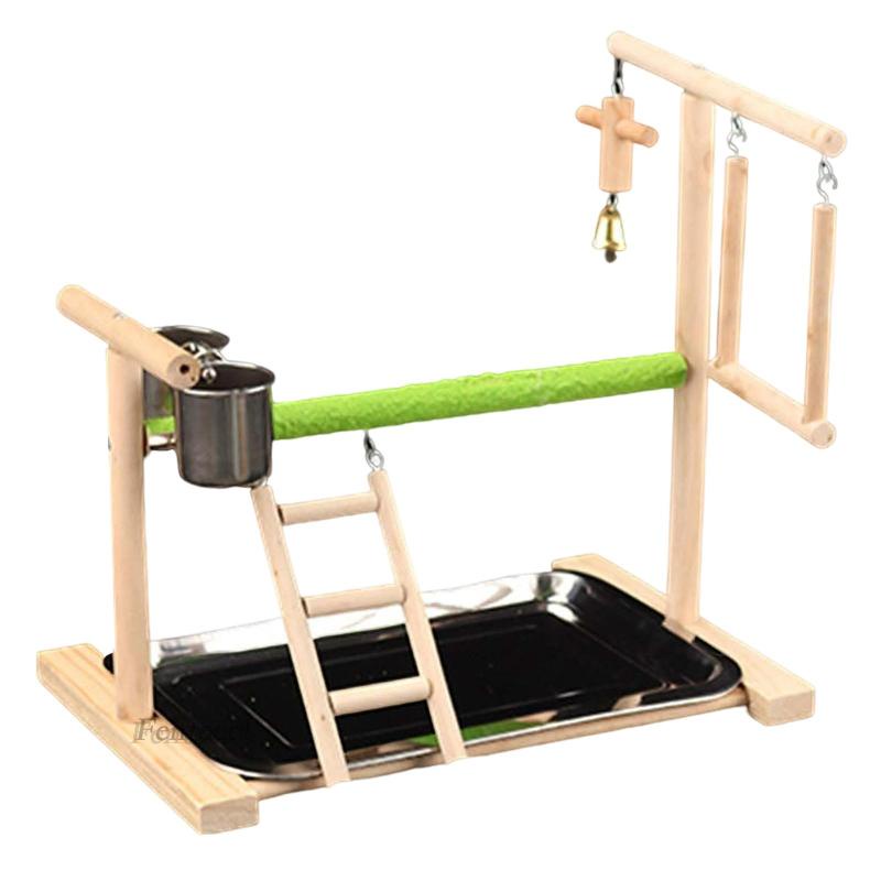 1 Thanh Gỗ Đồ Chơi Nhiều Màu Sắc Cho Chim Vẹt Đứng