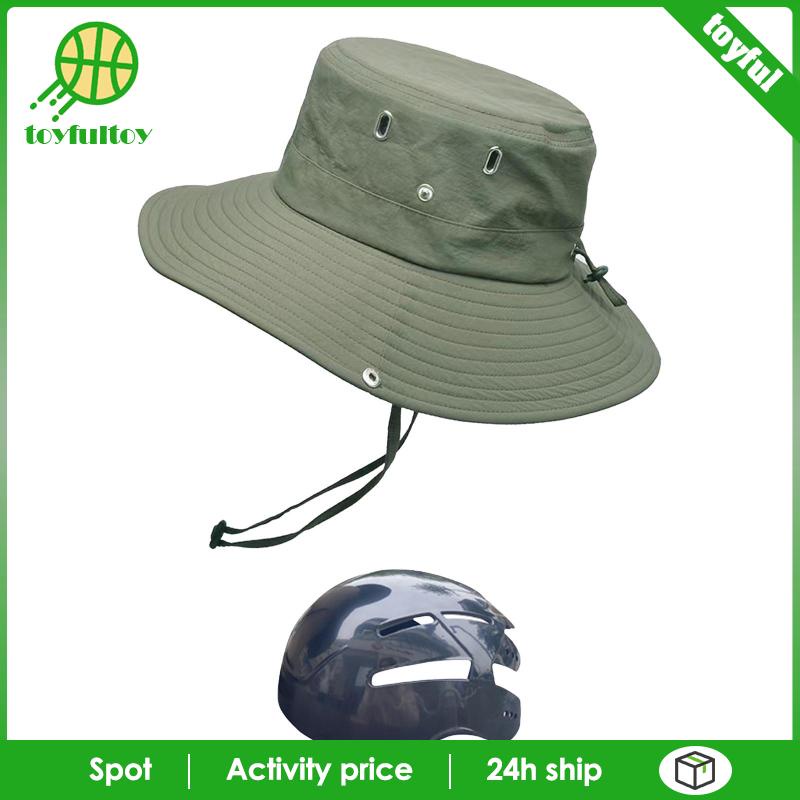 Mũ Bucket Chống Nắng Gấp Gọn Có Dây Đeo Thời Trang Mùa Hè