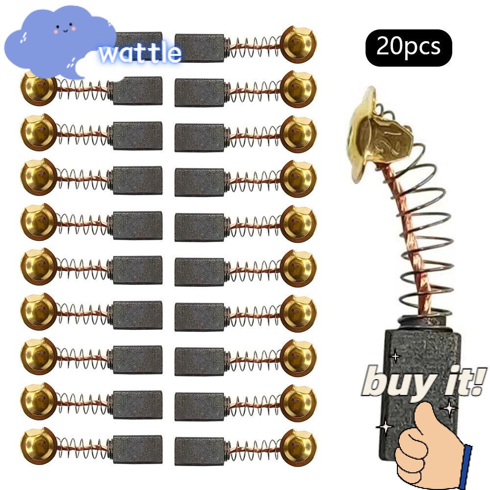 Set 20 Mũi Khoan Mini 12 * 7.5 * 6.5mm Bằng Carbon Chất Lượng Cao