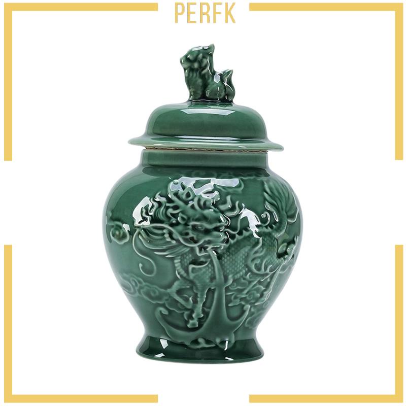 Lọ Gốm Sứ Đựng Gừng Để Bàn Trang Trí Nhà Cửa / Tiệc Cưới