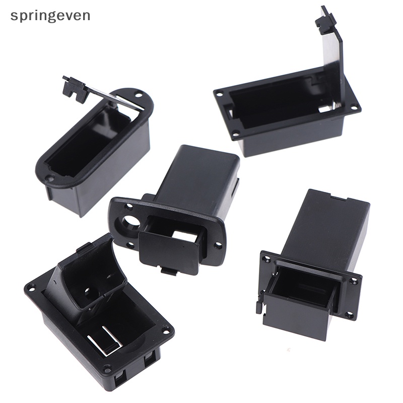 Hộp Pickup Lò Xo 9V 9V Kèm Giá Đỡ / Vỏ Bọc Cho Đàn Guitar Bass