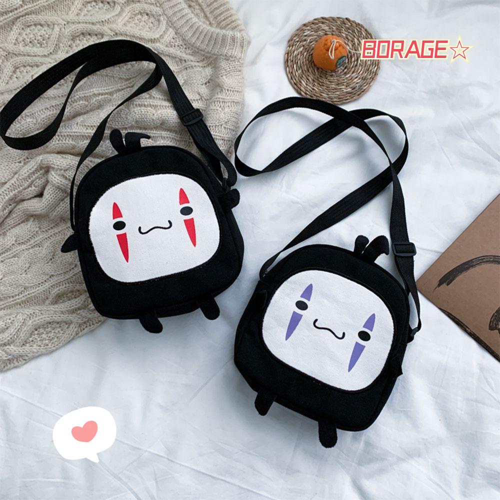 Túi Đeo Chéo Vai Họa Tiết Truyện Tranh Vui Nhộn Thời Trang Nhật Bản