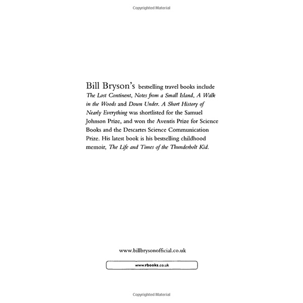 A Short History of Nearly Everything