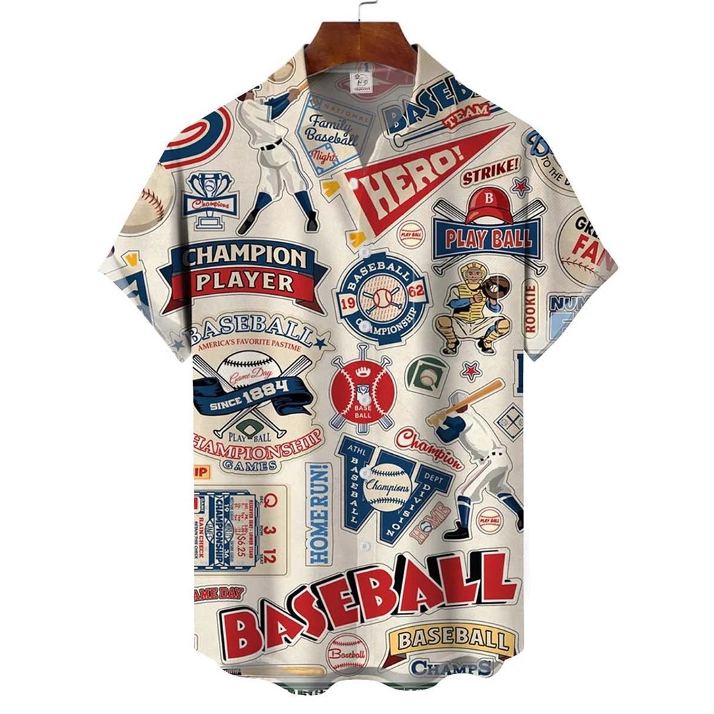 Áo Sơ Mi Ngắn Tay Họa Tiết 3d Thời Trang Mùa Hè Dành Cho Nam Và Nữ