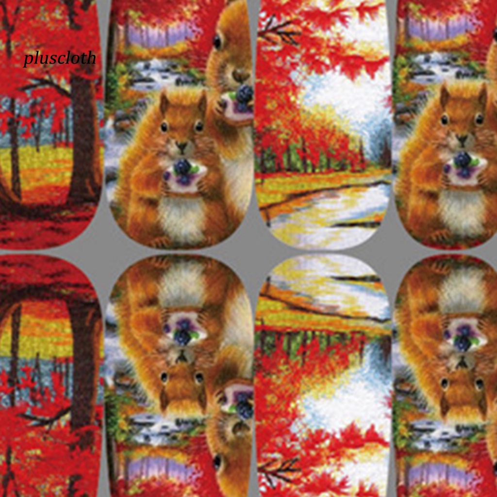 Miếng Dán Trang Trí Móng Tay Tự Dính Siêu Mỏng In Họa Tiết Hoạt Hình Xinh Xắn