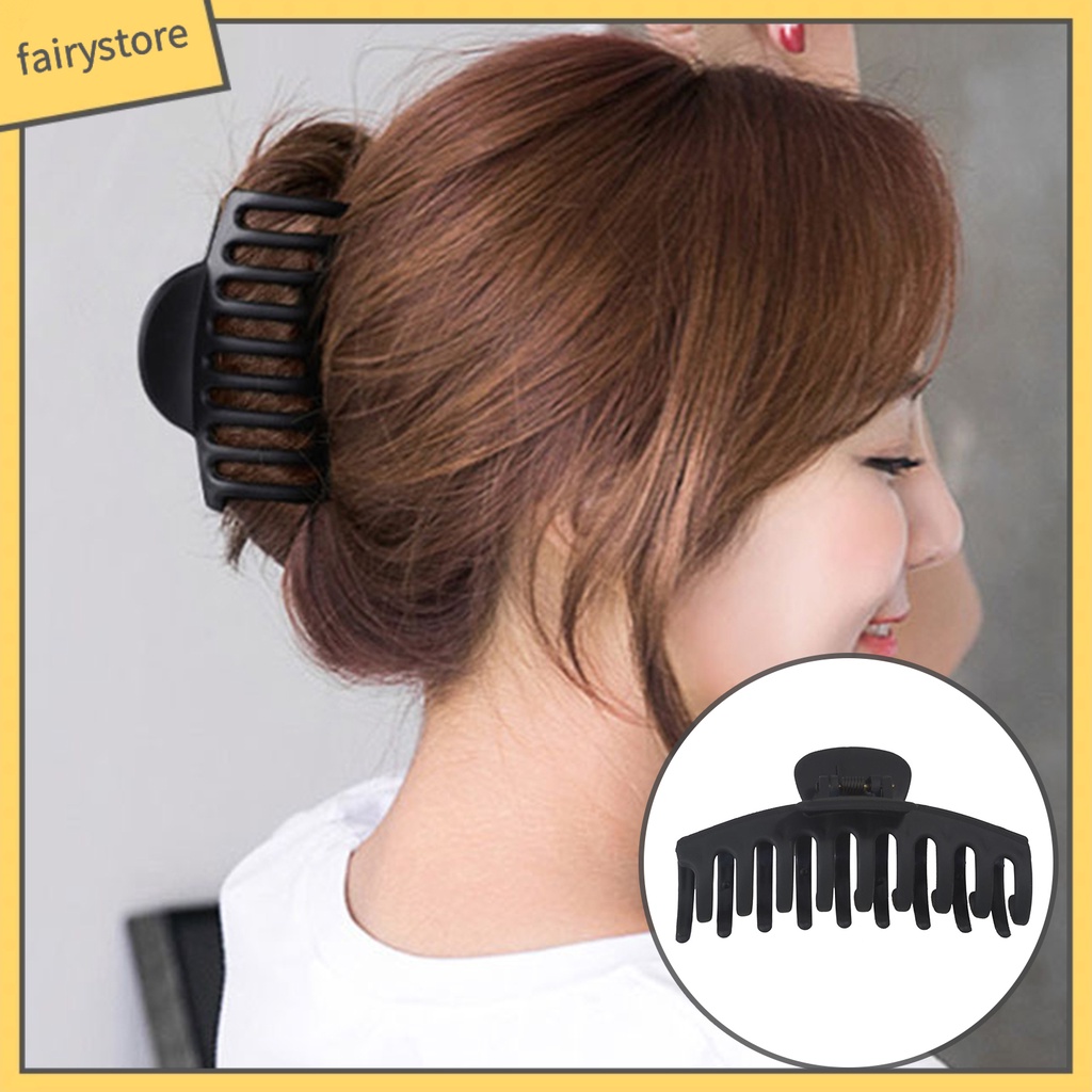 Bộ 8 Kẹp Tóc Bằng Nhựa PP Dày Dặn Độ Bền Cao Không Phai Màu Tiện Dụng Cho Nữ