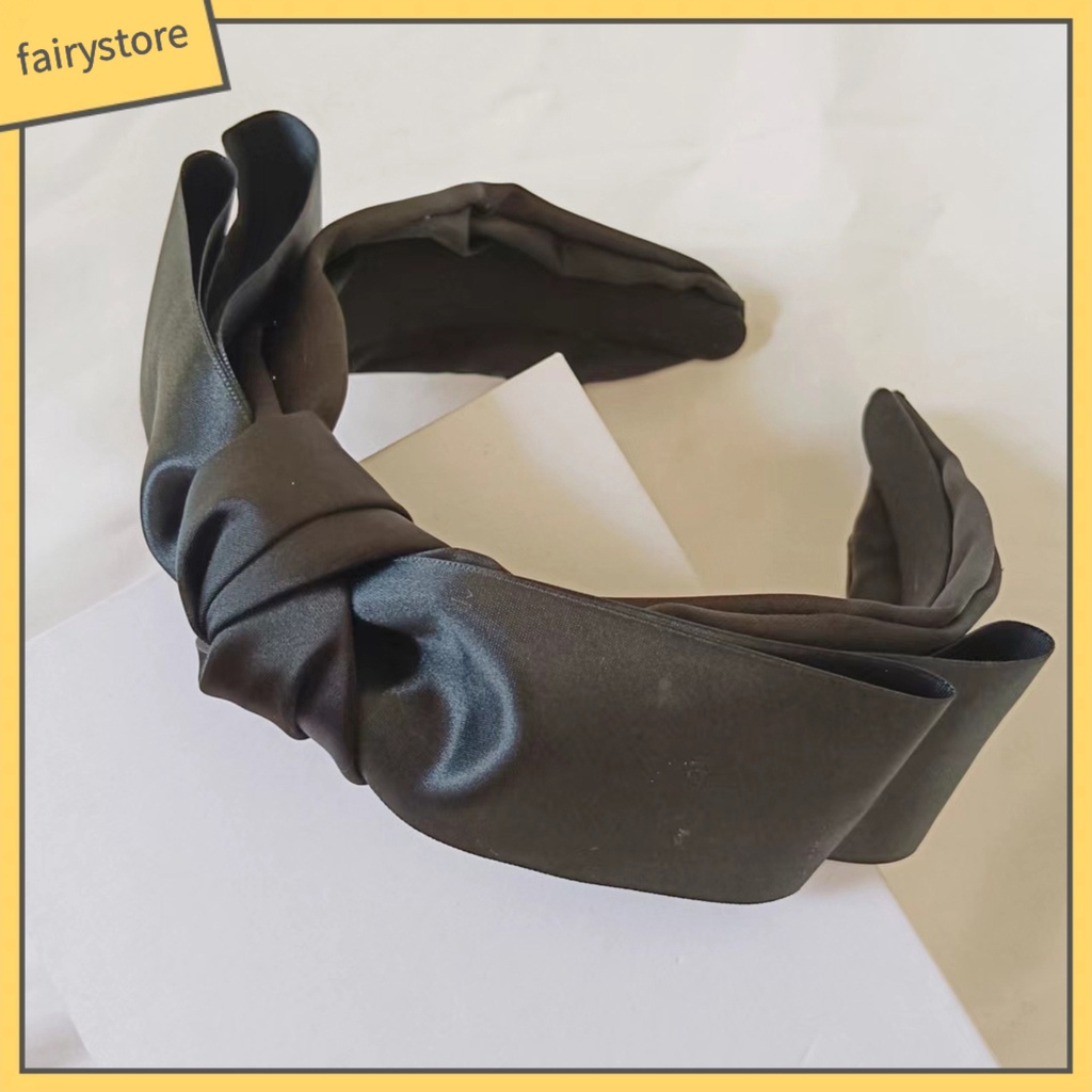 [FRO] Băng Đô Nơ Vải Satin Chống Vỡ Dễ Phối Đồ Thời Trang Đẹp Mắt Dành Cho Chụp Ảnh