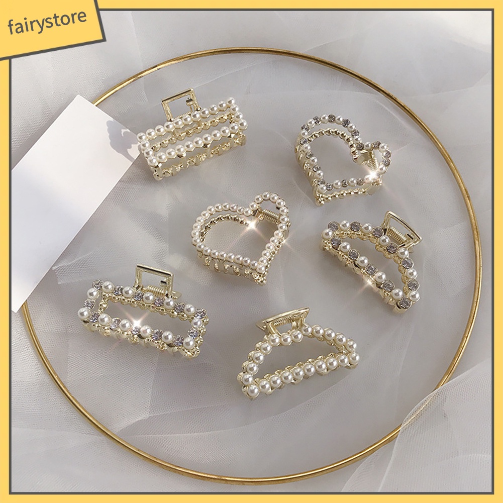 Kẹp TóC PhốI HạT NgọC Trai Giả ThờI Trang Cho Nữ