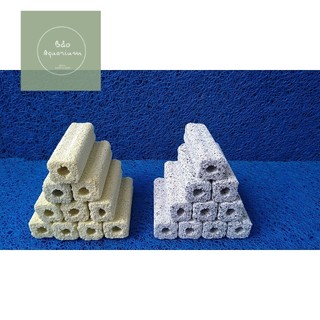Combo 10 thanh sứ Keyrsin 10x3cm lọc nước hồ cá.