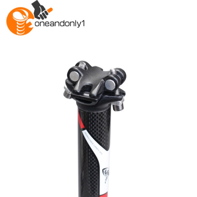 Ống Đỡ Yên Xe Đạp Leo Núi Bằng Sợi Carbon Siêu Nhẹ Kích Thước 27.2 30.8 31.6mm