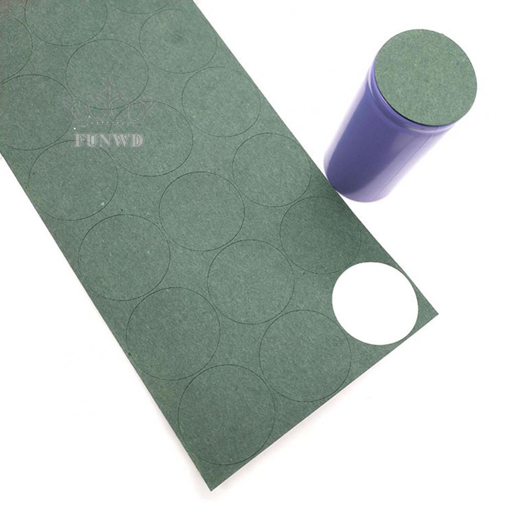 Set 36 Miếng Đệm Cách Điện Hình Tròn Màu Xanh Lá