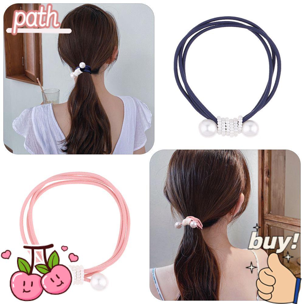 Dây Cột Tóc Cao Su Co Giãn Hình Trái Cây Màu Sắc Dễ Thương