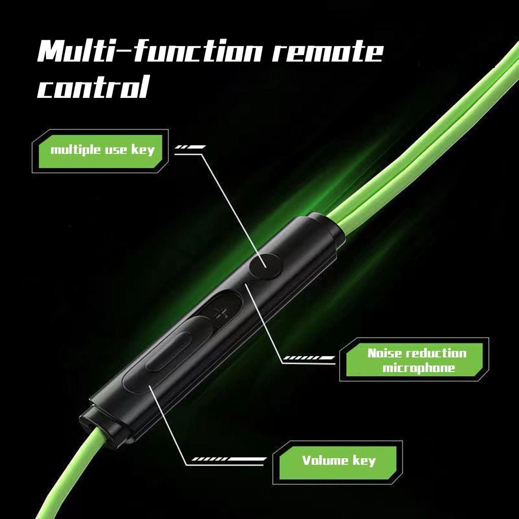 Tai Nghe Nhét Tai Jack 3.5mm / Type-C Có Micro Chuyên Dụng Cho Điện Thoại Máy Tính