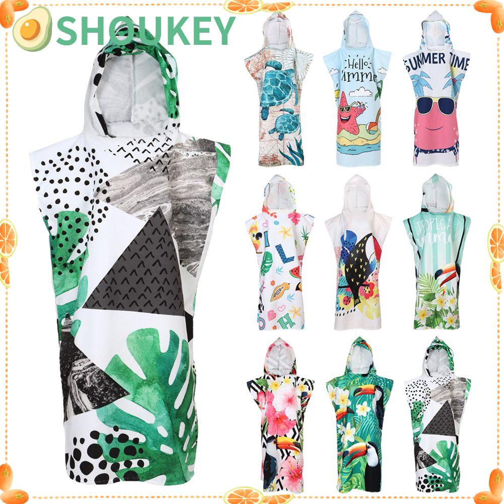 Khăn Choàng Tắm Đi Biển / Lướt Sóng Nhanh Khô Thời Trang Mùa Hè Cho Nam Và Nữ