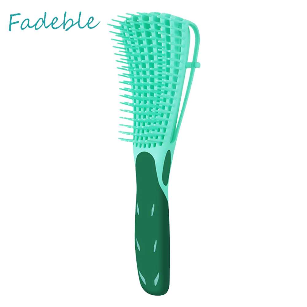 Lược Chải Tóc Mát Xa Da Đầu Bằng Nhựa Tpe Trọng Lượng Nhẹ Chuyên Dụng Cho Salon