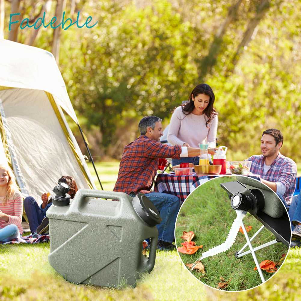 Bình Nước 10L Kèm Vòi Tiện Dụng Cho Hoạt Động Ngoài Trời