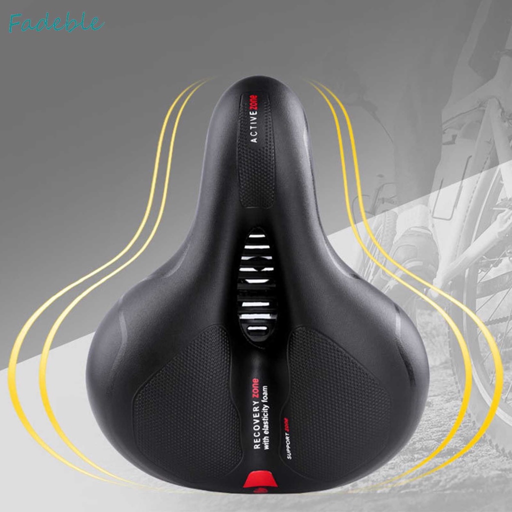 Yên Xe Đạp Leo Núi Bằng Da PU Thiết Kế Đục Lỗ Thông Dụng