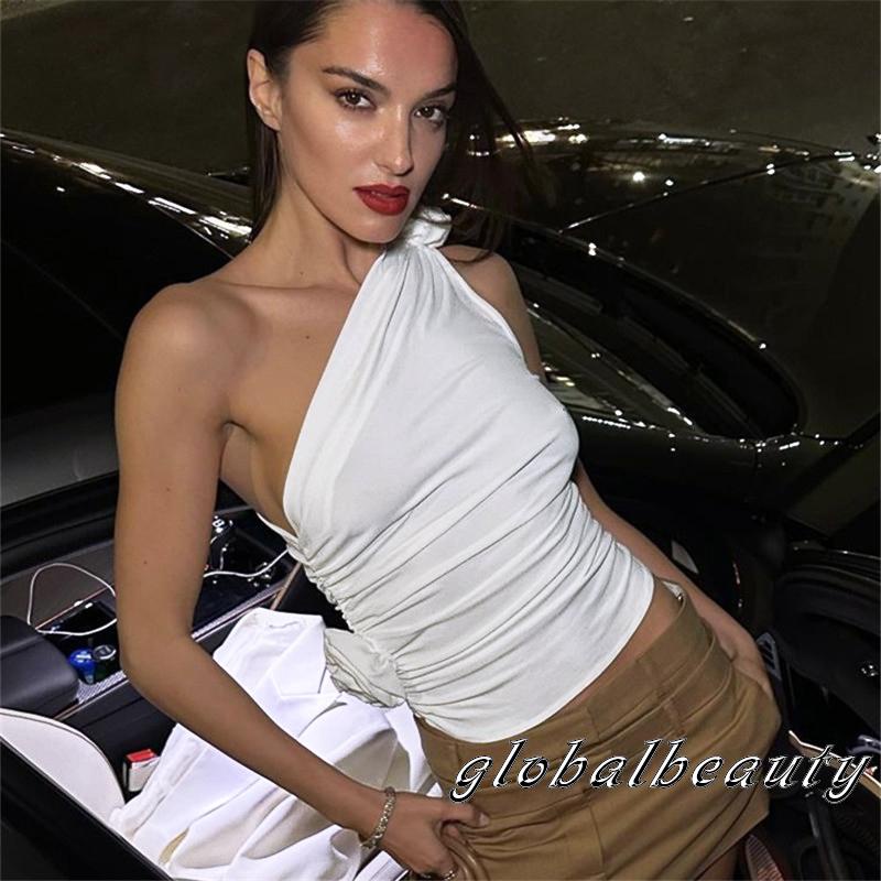 Áo Tank Top Hai Dây Màu Trơn Họa Tiết Hoa Hồng 3D Thời Trang Cho Nữ