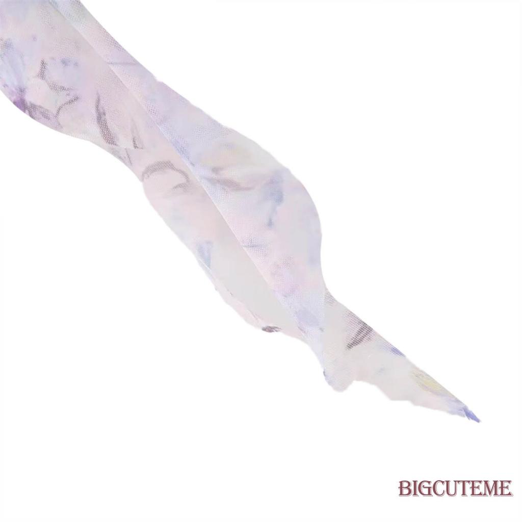 Áo Croptop Trễ Vai Nhún Bèo Họa Tiết Hoa Thời Trang Cho Nữ