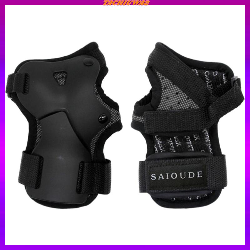 Set 2 Cặp Đai Quấn Bảo Vệ Cổ Tay An Toàn Khi Trượt Ván / Trượt Tuyết