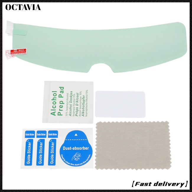 Phim Dán Mũ Bảo Hiểm Chống Sương Mù / Mưa Tiện Dụng Ốp