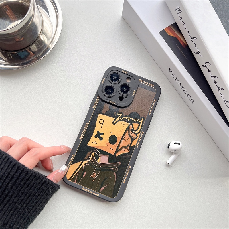 Ốp Điện Thoại Tpu Dẻo Họa Tiết Hoạt Hình Đôi Mắt Thiên Thần Độc Đáo Cho iPhone 14 13 12 11 Pro XR XS MAX