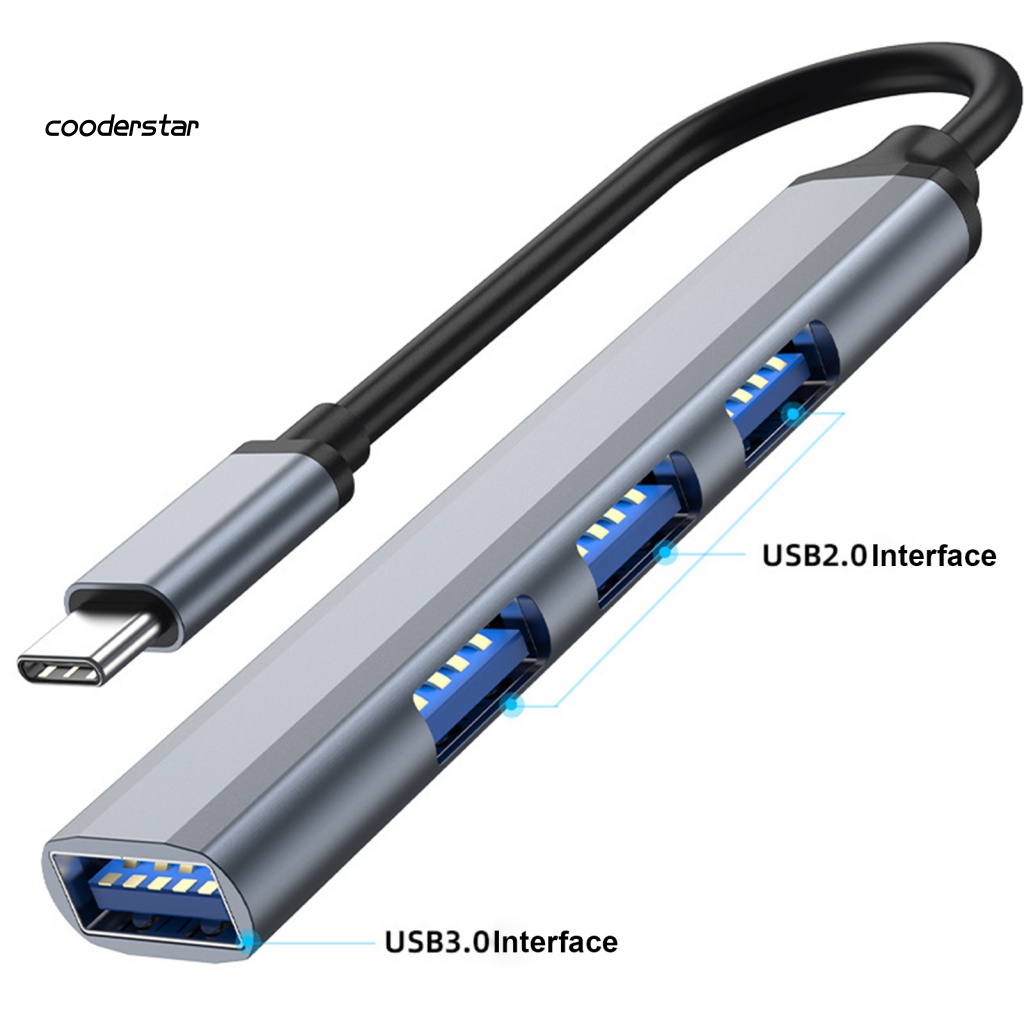 Bộ Chia 4 Cổng USB Type-c Đa Năng Tiện Dụng