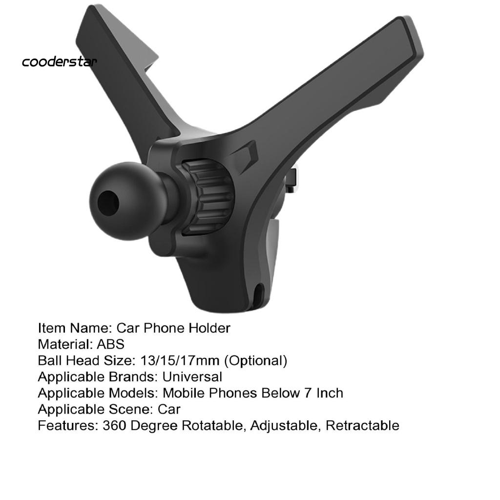 Giá Đỡ Điện Thoại Gắn Khe Điều Hòa Xe Hơi Siêu Bền Tiện Dụng