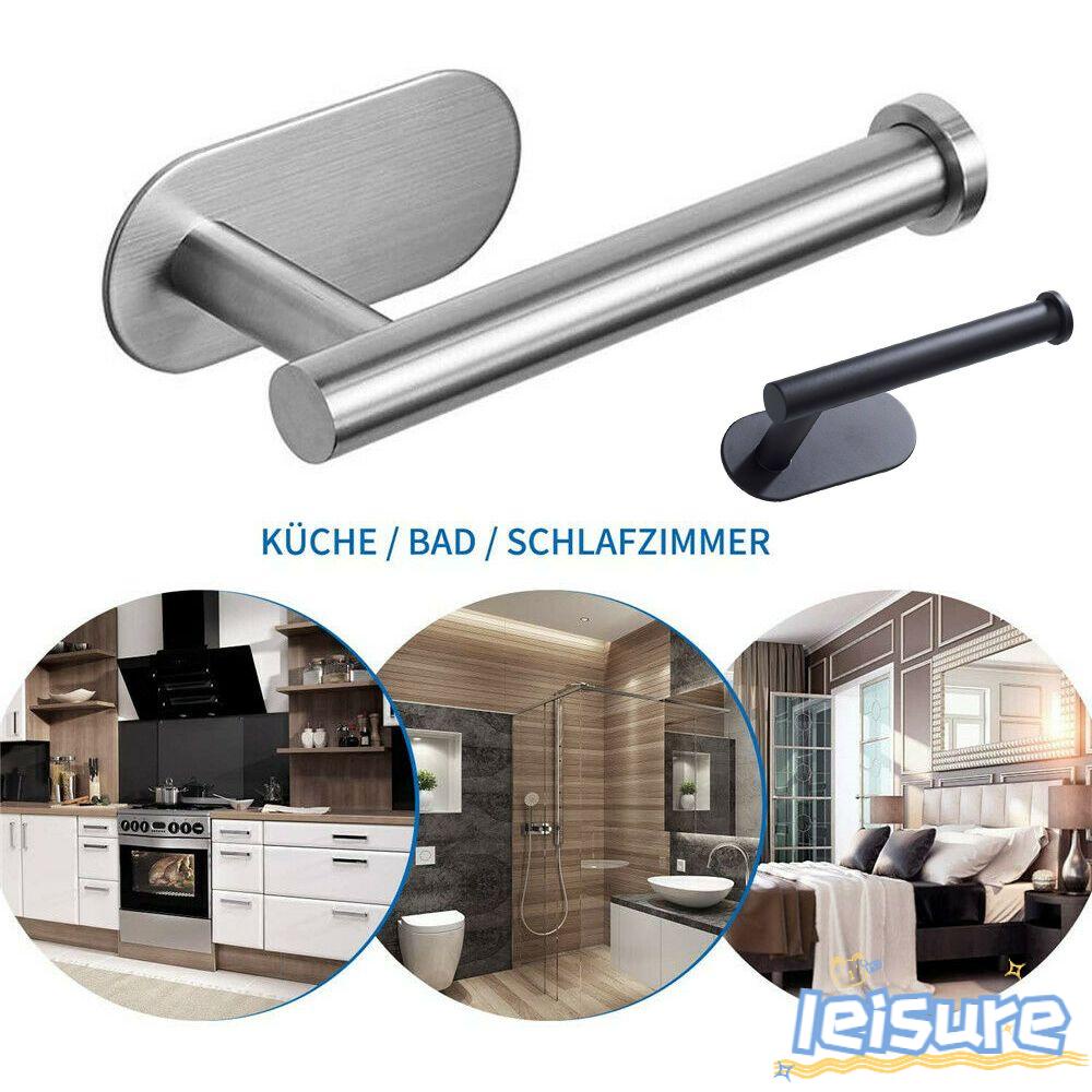 Giá Đỡ Cuộn Giấy Vệ Sinh Gắn Tường Bằng Thép Không Gỉ Tiện Lợi Dành Cho Nhà Bếp / Phòng